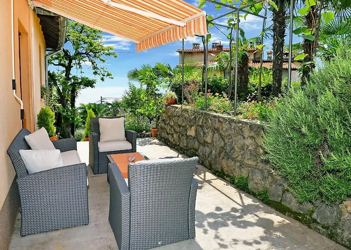 Charming Opatija Getaway W Panoramic Sea Views And Rewarded Garden